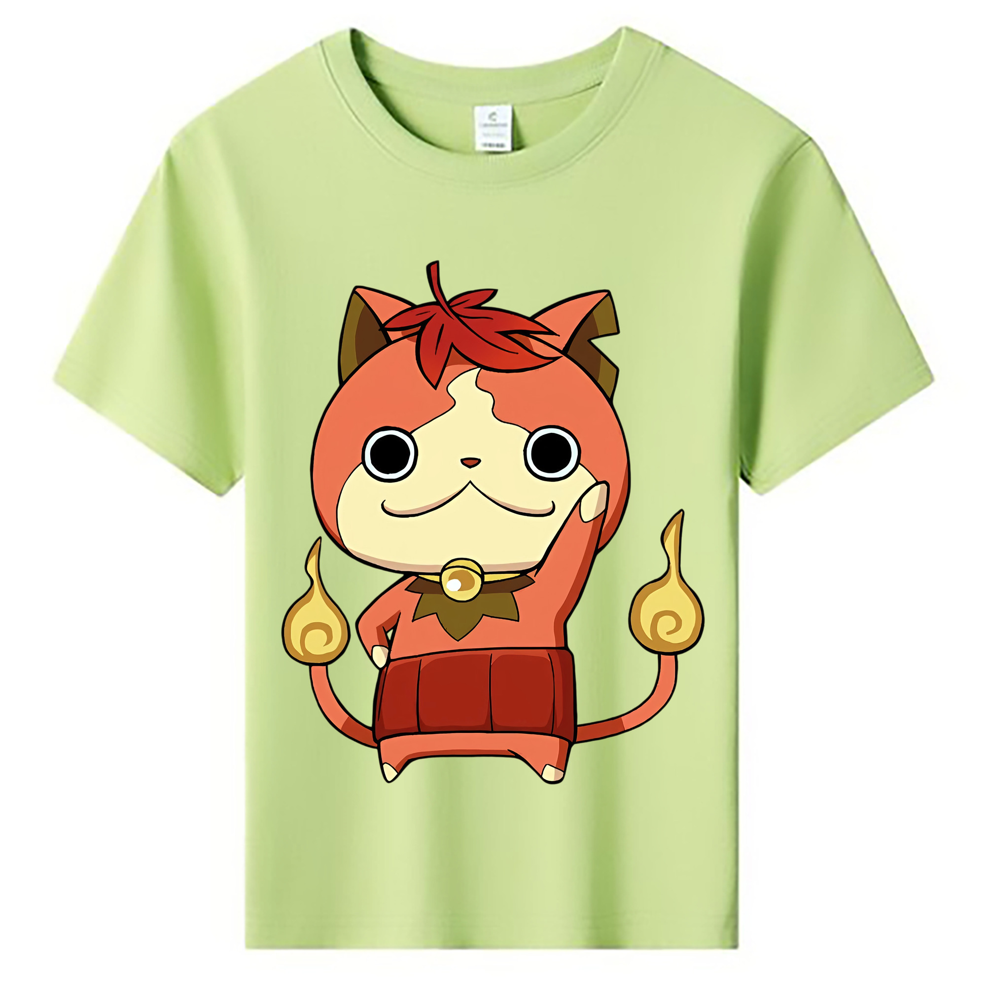 （画像用） 妖怪ウォッチ Yo-kai Watch 綿100％キッズTシャツ（フロントプリント）